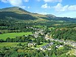 Beddgelert from Craig y Llan