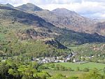 Snowdon and Beddgelert from Moel Hebog