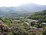 Beddgelert, River Glaslyn and Moel Hebog